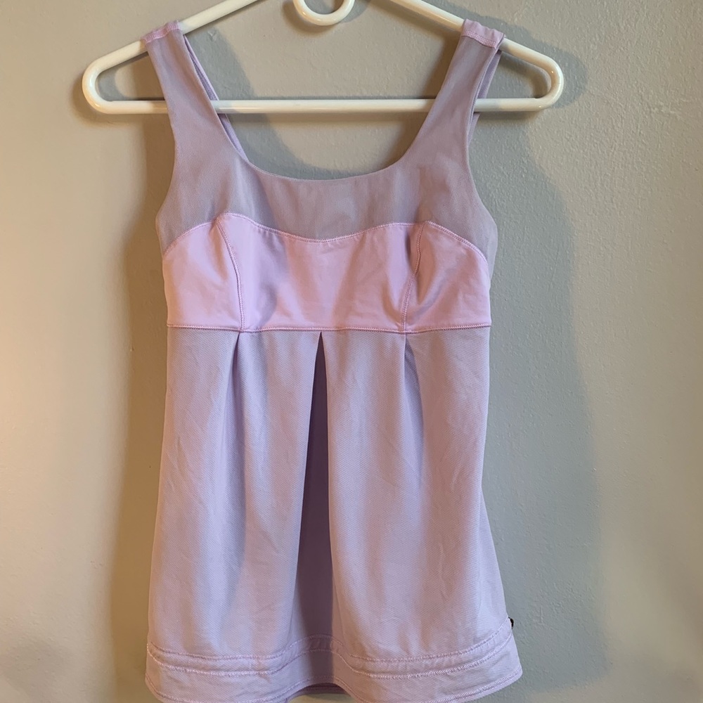 Lululemon tank with drawstring waist- size 4